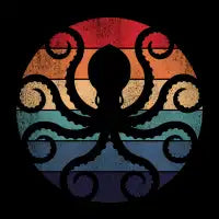 Retro Octopus #2 - design