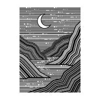 River and Moon Night - design