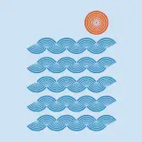 Sunset & Waves - design