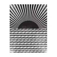 Sunset waves geometry - design