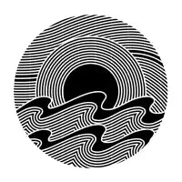 Waves and Sunset #2 - design