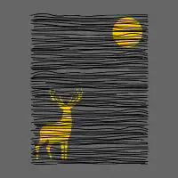 wild DEER - design