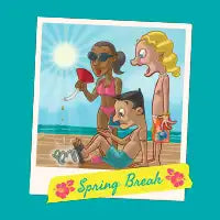 Spring Break! - design