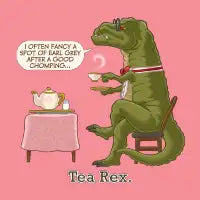 Tea Rex - design
