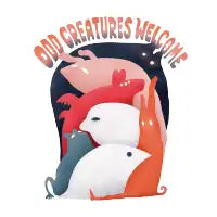 Odd Creatures Welcome - design