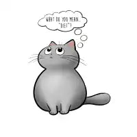 What do you mean…”diet”? Grey T-Shirt - design