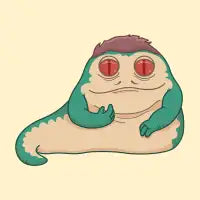 Jabba the Crew Cut - design