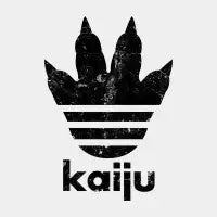 Athletic Kaiju - Black T-Shirt - design