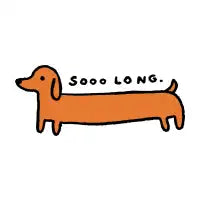 Long dog T-Shirt - design