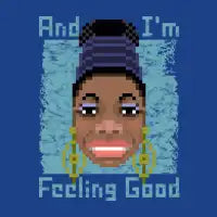 Nina Simone Pixelart - design