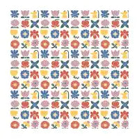 Geometry in Bloom Pattern - design