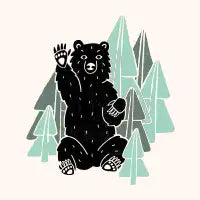 Gregory the Grizzly T-Shirt - design