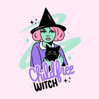 Childfree witch - design
