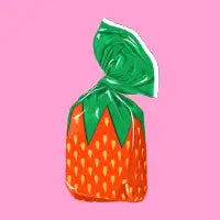 Strawberry candy - design