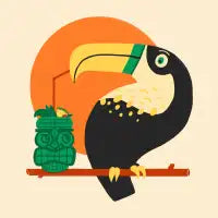 Drunk Toucan - design