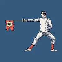 Novelty Fencing Foil - design
