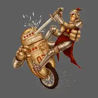 Knight VS Robot - design