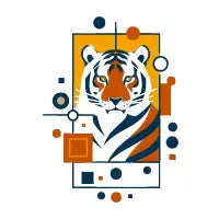 Graphic tiger - design