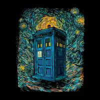 Starry blue box - design