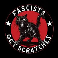 Fascists Get Scratches - design