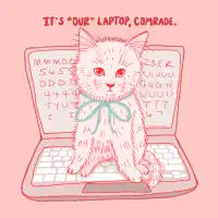It's Our Laptop Cat - design