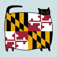 Maryland Flag Cat - design
