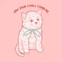 Sad Email Cat - design