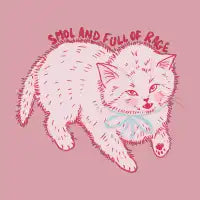 Smol Rage Kitten - design