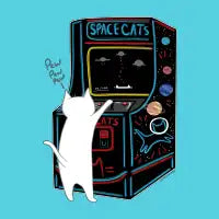 Space cats - design