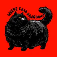 Where Crab Rangoon Cat - design
