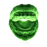 #GreenGlo #Lips - design