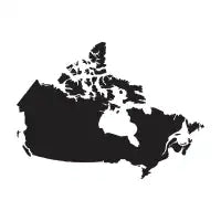canada map - design