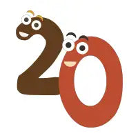 Cheerful Number Twenty - design