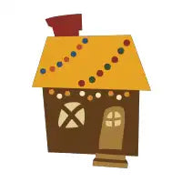 Festive Gingerbread House - design