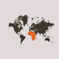 world map, Africa - design