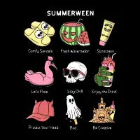 Enjoy Summerween - design
