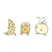 Running Dumpling - design