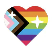 Progress Pride Heart - design