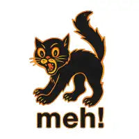 Meh! Black Cat - design
