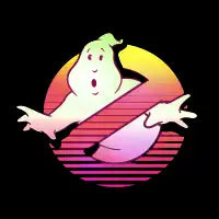 Retro Neon Ghosts - design