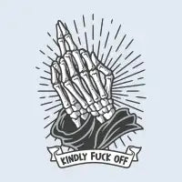 KINDLY FUCK OFF - design