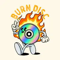 BURN DISC - design