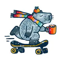 CapyBoarder : Winter Edition - design