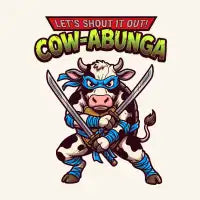 Cow-Abunga - design