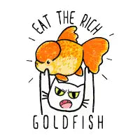 Eat The Rich GoldFish - design