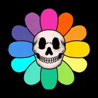 Flower Skull - design