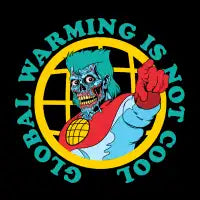 Global Warming Is Not Cool T-Shirt - design