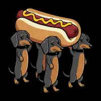 Hot Dog Funeral - design