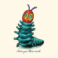 I love you this much - design