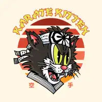 Karate Kitten - design